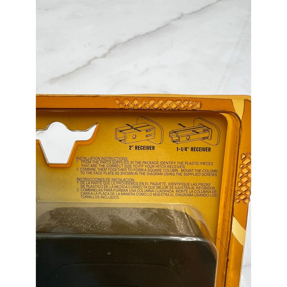 Bully Dodge Ram Head Hitch Cover Gold Red Triple Chrome Plated CR-311 New - Picture 6 of 8